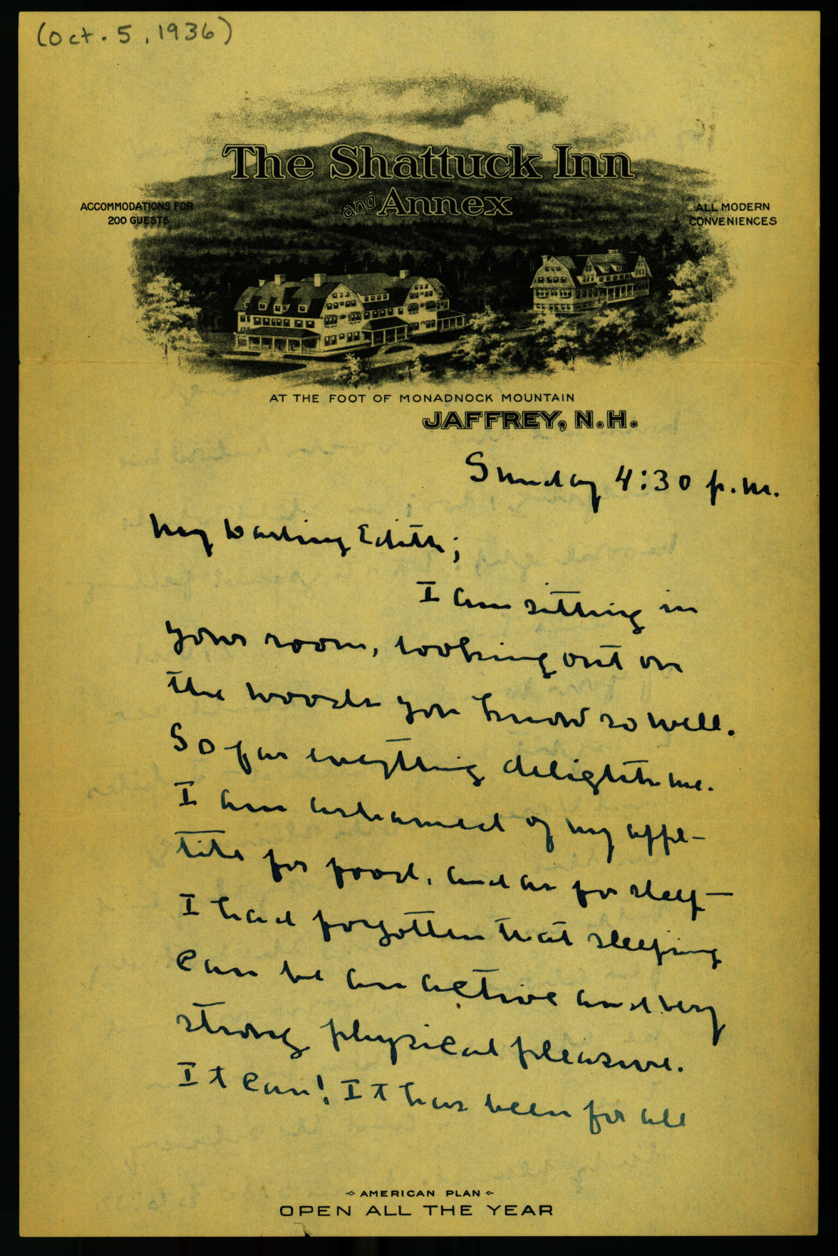 Cather letter
